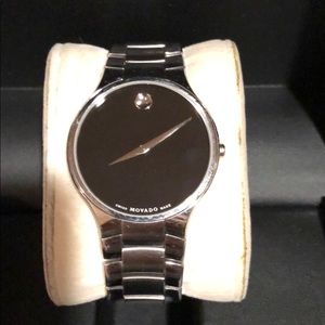 Movado ‘Modern Classic’ Stainless Steel Watch